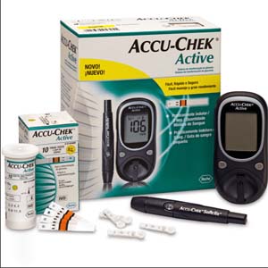 Accu-Chek Active Blood Glucose Meter Ι Glucometer