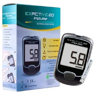Exactive EQ Impulse Blood Glucose Meter Ι Glucometer